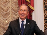 NEW YORK - NOVEMBER 18: New York City Mayor Michael R. Bloomberg speaks during the celebration of Ed Koch's 85th Birthday and 20th Anniversary at Brian Cave LLP at the St. Regis Hotel on November 18, 2009 in New York City. (Photo by Jemal Countess/Getty Images for Bryan Cave LLP)