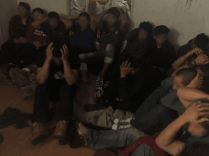Border Patrol agents arrest 31 illegal aliens in a human smuggling stash house in Laredo, Texas. (Photo: U.S. Border Patrol/Laredo Sector)