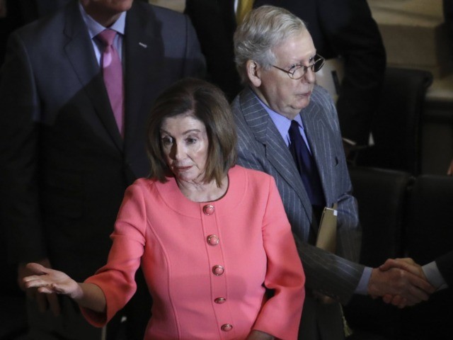 Nancy Pelosi and Mitch McConnell (Drew Angerer / Getty)