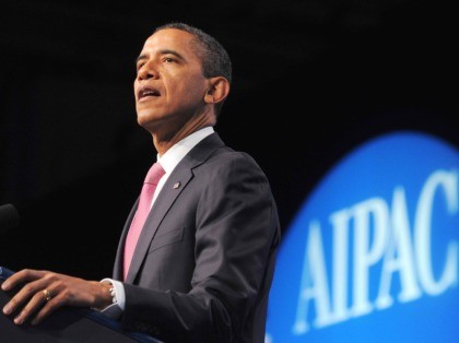 Obama at AIPAC (Jewel Samad / Getty)