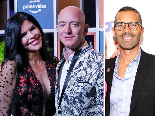 Lauren Sanchez, Jeff Bezos, Michael Sanchez