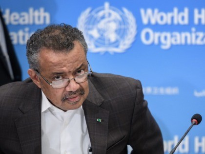 World Health Organization (WHO) Director-General Tedros Adhanom Ghebreyesus arrives for a press conference following a WHO Emergency committee to discuss whether the Coronavirus, the SARS-like virus, outbreak that began in China constitutes an international health emergency, on January 30, 2020 in Geneva. - The UN health agency declared an international …