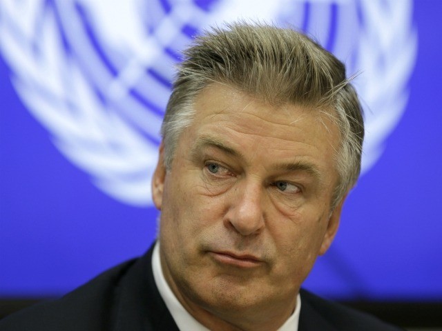 FILE - In this Sept. 21, 2015, file photo, actor Alec Baldwin attends a news conference at