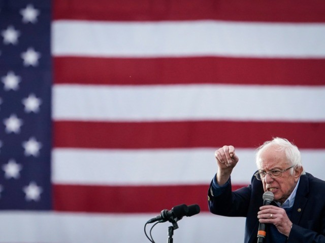 AUSTIN, TX - FEBRUARY 23: Democratic presidential candidate Sen. Bernie Sanders (I-VT) speaks during a campaign rally at Vic Mathias Shores Park on February 23, 2020 in Austin, Texas. With early voting underway in Texas, Sanders is holding four rallies in the delegate-rich state this weekend before traveling on to …