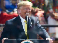 Donald Trump Speaks to Roaring Crowd of Over 100,000 People in India