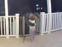 A pizza delivery driver got a sweet and unexpected surprise …