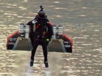 French daredevil Vince Reffet has soared over Dubai after taking off from the ground and climbing to nearly 6,000 feet in a feat reminiscent of Marvel's Iron Man.