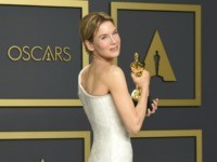 Renee Zellweger, winner of the award for best performance by an actress in a leading role for "Judy", poses in the press room at the Oscars on Sunday, Feb. 9, 2020, at the Dolby Theatre in Los Angeles. (Photo by Jordan Strauss/Invision/AP)