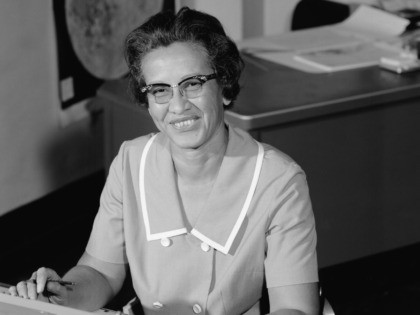 Katherine Johnson, part of a small group of African-American women mathematicians who did crucial work at NASA, in 1966.Credit...NASA/Donaldson Collection, via Getty Images