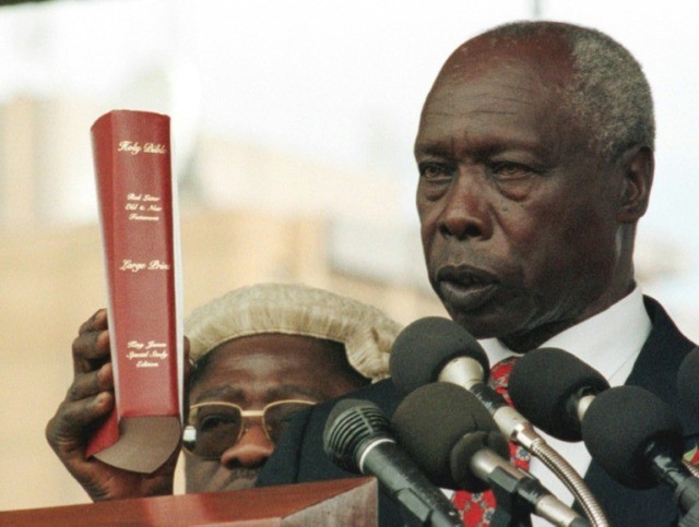 Former Kenyan president Daniel Arap Moi dead at 95