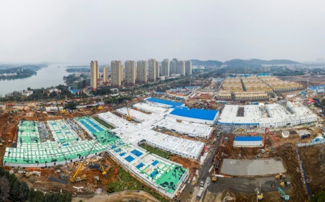 China opens virus hospital built from scratch in under two weeks