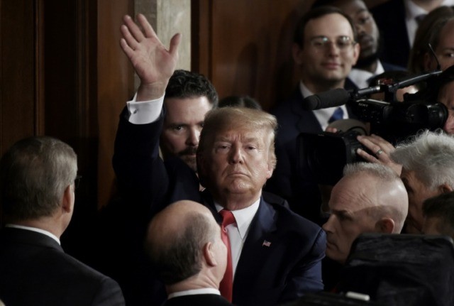 In political triumph, Trump acquitted in impeachment trial