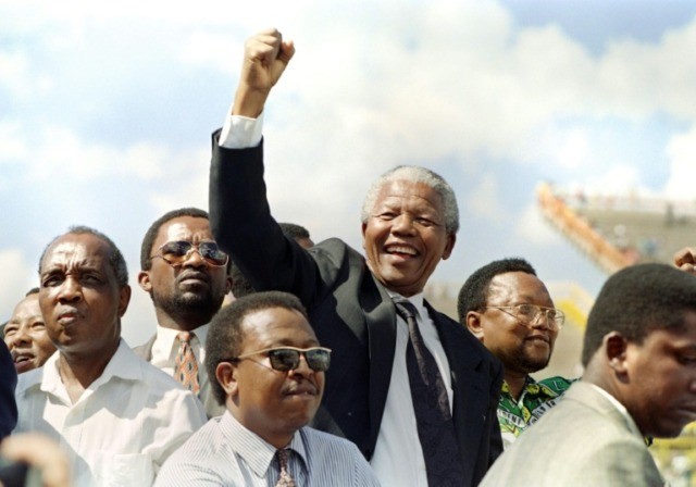 S.Africa says 'world stood still' 30 years ago as Mandela walked out of jail