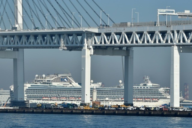 Japan cruise ship virus cases jump to 218 as elderly offered escape