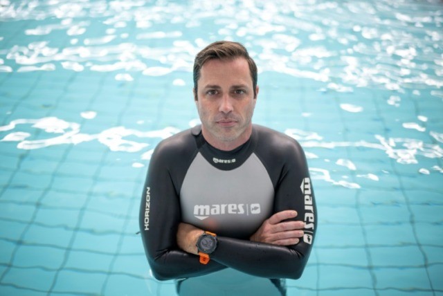 Austrian 'iceman' diver chases records in the deep
