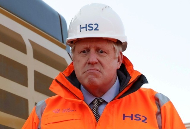 After backing HS2 rail, Johnson mulls Heathrow runway