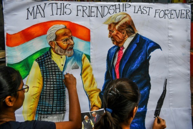 'America First' vs 'Make in India' as Modi hosts Trump