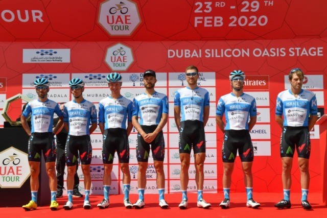 Israel team races in UAE cycling tour in sporting overture