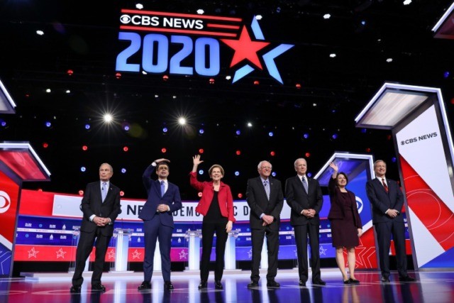 Up or down? How US Democratic candidates are faring