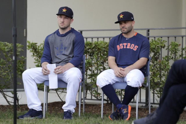 Astros' Bregman, Altuve Apologize For Sign-stealing Scheme - Breitbart