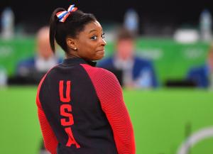 Watch: Gymnast Simone Biles teases groundbreaking flips