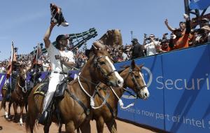Diamondbacks pitcher Madison Bumgarner had secret identity in rodeo