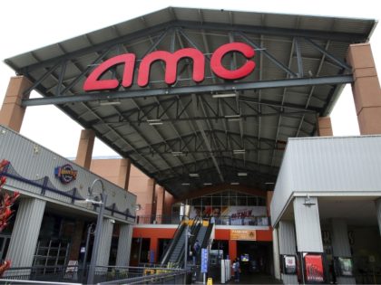 Entrance to AMC Bay Street 16 theater is seen on Wednesday, June 20, 2018, in Emeryville, Calif. AMC Theatres, the world's largest movie theater chain, on Wednesday unveiled a $20-a-month subscription service to rival the flagging MoviePass. (AP Photo/Ben Margot)