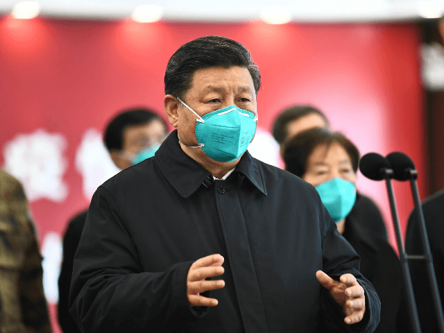 In this photo released by China's Xinhua News Agency, Chinese President Xi Jinping talks by video with patients and medical workers at the Huoshenshan Hospital in Wuhan in central China's Hubei Province, Tuesday, March 10, 2020. China's president visited the center of the global virus outbreak Tuesday as Italy began …'s Xinhua News Agency, Chinese President Xi Jinping talks by video with patients and medical workers at the Huoshenshan Hospital in Wuhan in central China's Hubei Province, Tuesday, March 10, 2020. China's president visited the center of the global virus outbreak Tuesday as Italy began …