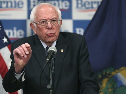 Democratic presidential candidate, Sen. Bernie Sanders, I-Vt., speaks to reporters about coronavirus Thursday March 12, 2020, in Burlington, Vt. (AP Photo/Charles Krupa)
