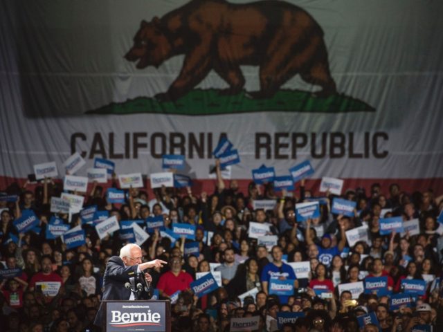 Bernie Sanders California (John Ralston / Getty)