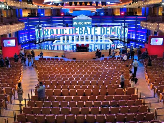 Empty Democrat Debate Venue