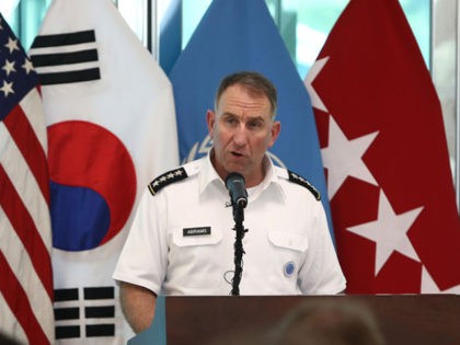 PANMUNJOM, SOUTH KOREA - JULY 27: Commander of the United Nations Command (UNC), Combined