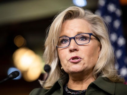 WASHINGTON, DC - DECEMBER 17: Republican Conference Chairman Rep. Liz Cheney (R-WY) speaks during a press conference at the US Capitol on December 17, 2019 in Washington, DC. House Republican leaders criticized their Democratic colleagues handling of the impeachment proceedings of President Donald Trump. (Photo by Samuel Corum/Getty Images)