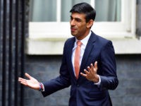 LONDON, ENGLAND - FEBRUARY 13: Chief Secretary to the Treasury Rishi Sunak arrives at Downing Street on February 13, 2020 in London, England. The Prime Minister makes adjustments to his Cabinet now Brexit has been completed. (Photo by Leon Neal/Getty Images)