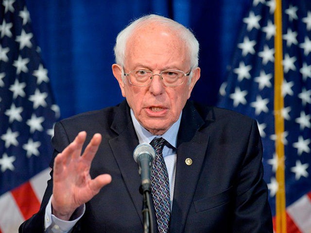 US Democratic presidential candidate Senator Bernie Sanders(I-VT) speaks to the press after loosing much of super Tuesday to US Democratic presidential candidate and former US Vice President Joe Biden the previous night, in Burlington, Vermont on March 11, 2020. - Senator Bernie Senator said March 11, 2020 he would take …