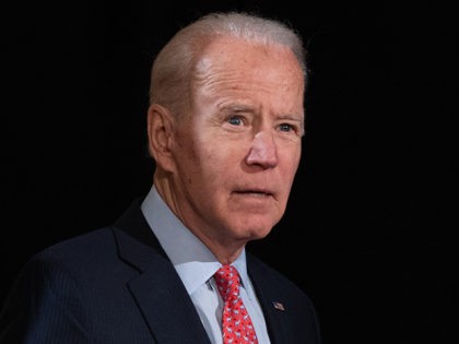 Former US Vice President and Democratic presidential hopeful Joe Biden arrives to speak about COVID-19, known as the Coronavirus, during a press event in Wilmington, Delaware on March 12, 2020. (Photo by SAUL LOEB / AFP) (Photo by SAUL LOEB/AFP via Getty Images)
