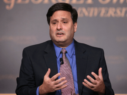 White House Ebola Response Coordinator Ron Klain speaks during discussion December 5, 2014 at Georgetown University in Washington, DC. The university held a discussion on "Ebola: Responding to the Domestic and Global Challenges." (Photo by Alex Wong/Getty Images)