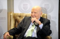 NEW YORK, NY - APRIL 15: Jon Steinberg, Suzy Welch and Jack Welch attend the DailyMail.com Answers To Correspondents with Jack & Suzy Welch on April 15, 2015 in New York City. (Photo by Craig Barritt/Getty Images for DailyMail)