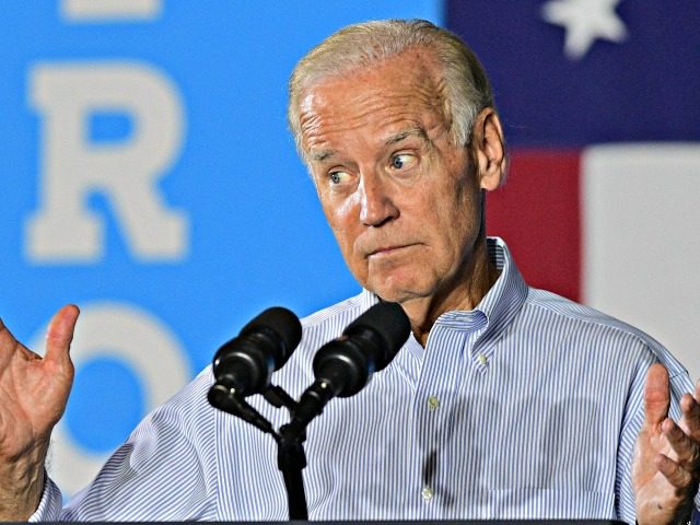 Vice President Joe Biden speaks at a campaign event for Democratic presidential candidate Hillary Clinton, Thursday, Sept. 1, 2016, in Cleveland. (Photo: David Dermer, AP)