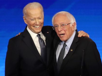 Joe Biden and Bernie Sanders (Joe Raedle / Getty)