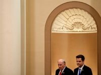 WASHINGTON, DC - DECEMBER 12: U.S. House Judiciary Committee members Matt Gaetz (R-FL) (R) and Louie Gohmert (R-TX) stand during a committee markup hearing on the Articles of Impeachment against President Donald Trump at the Longworth House Office Building on Thursday December 12, 2019 in Washington, DC. The articles of …