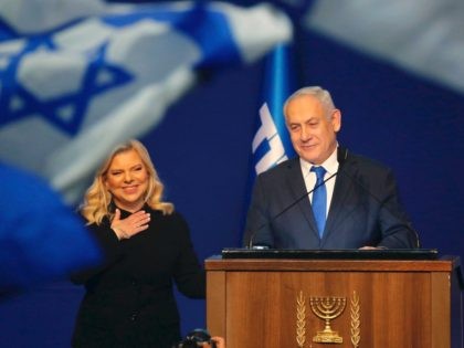 Netanyahu victory (Gil Cohen-Magen / AFP / Getty)
