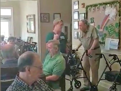 Nursing Home Sings God Bless America