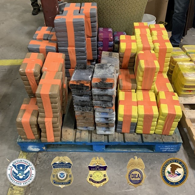 San Diego federal agents seized nearly $30 million in cocaine, methamphetamine, heroin, fentanyl, and marijuana in connection with a sophisticated cross-border tunnel operation. (Photo: U.S. Drug Enforcement Administration)