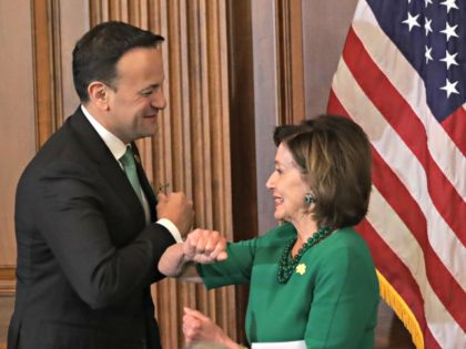 Pelosi Does Elbow Bump