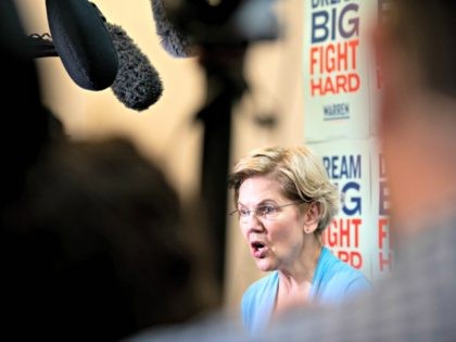 COLUMBIA, SC - FEBRUARY 29: Democratic presidential candidate Sen. Elizabeth Warren (D-MA) addresses a crowd during a canvassing kickoff event February 29, 2020 in Columbia, South Carolina. South Carolinians will participate in the Democratic presidential primary today. (Photo by Sean Rayford/Getty Images)
