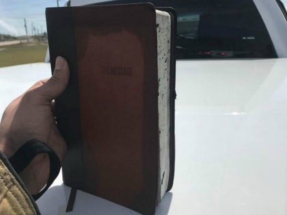 VIDEO: Woman’s Bible Found Untouched After Truck Catches Fire
