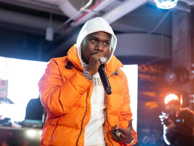 CHICAGO, ILLINOIS - FEBRUARY 15: DaBaby performs at the Hennessy All-Star Saturday Night w