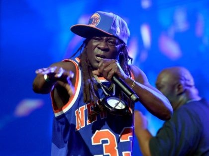 NEW YORK, NY - JUNE 01: Flavor Flav performs during the YO! MTV Raps 30th Anniversary Live