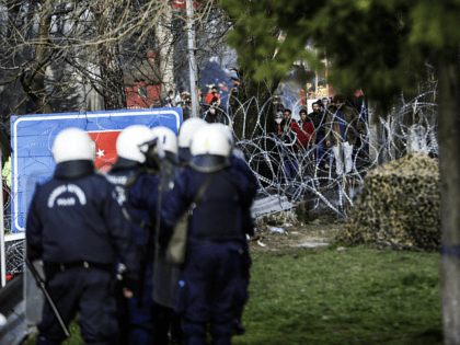 Greece Deploys Large Fans to Blow Back Migrant Tear Gas Attacks